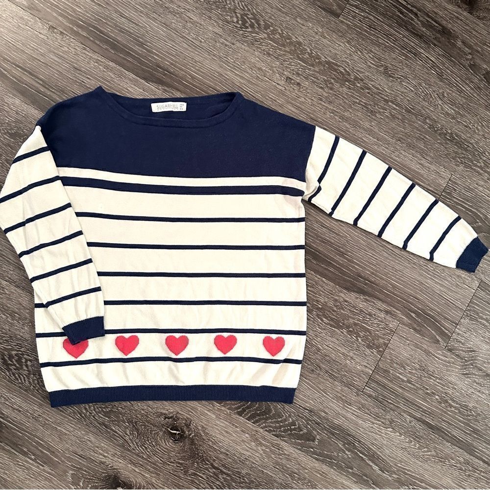 Sugarhill boutique heart sweater